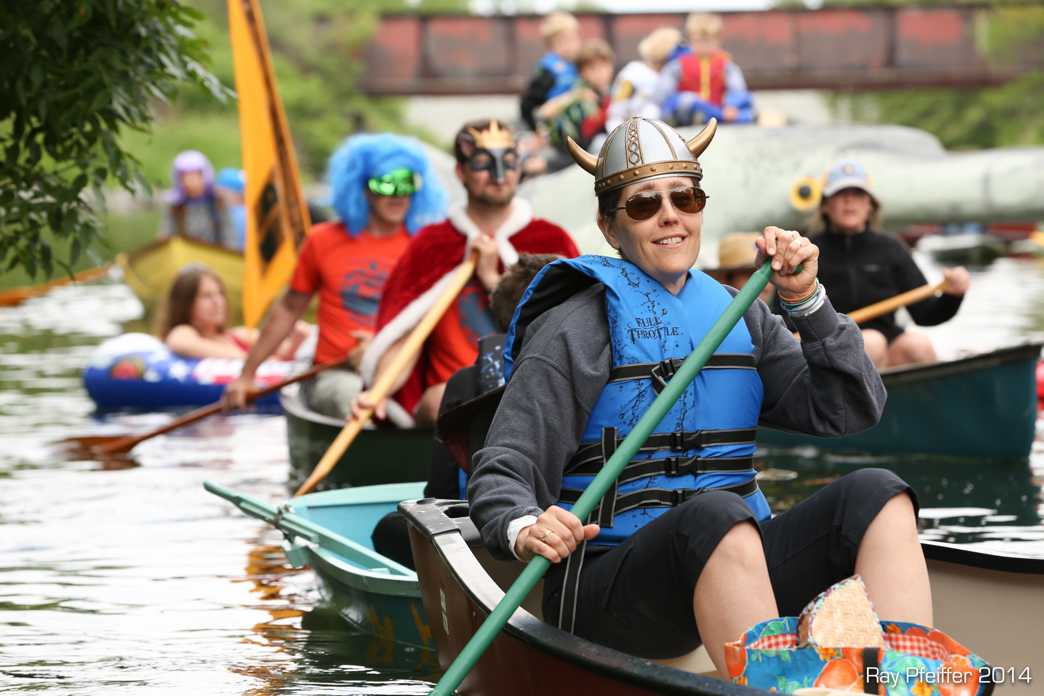 Nordic fool on the Yahara River